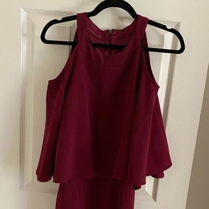 Adrianna Papell Cold Shoulder Dress
